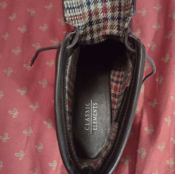 Brown Leather Ankle Boots size 9.5 - Picture 4 of 10